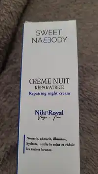 SWEET NAB BODY - Nila royal - Crème nuit réparatrice