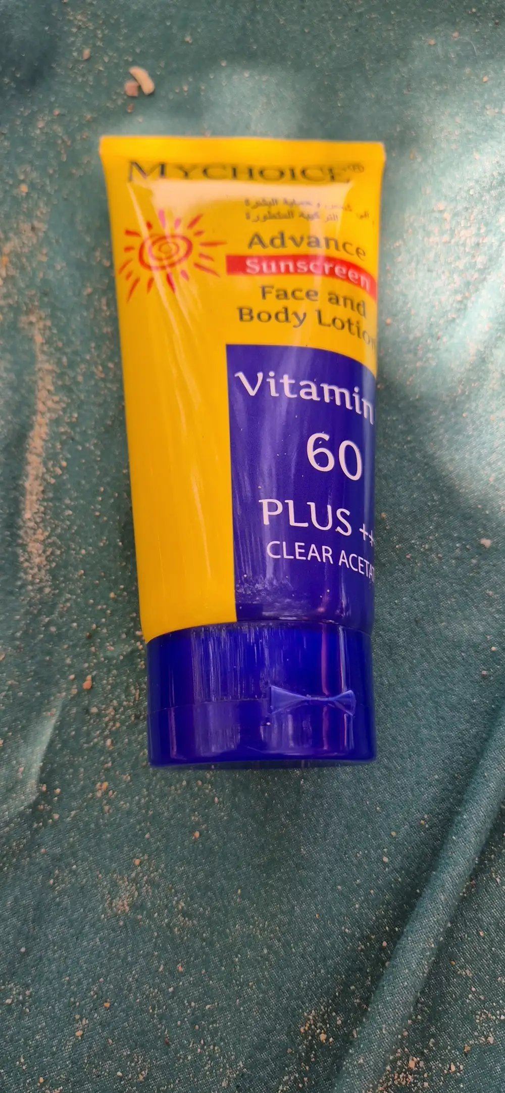 MY CHOICE - Advance sunscreen - Face and body lotion vitamin 60 plus