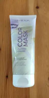 GENERIK - Color mask platine cream