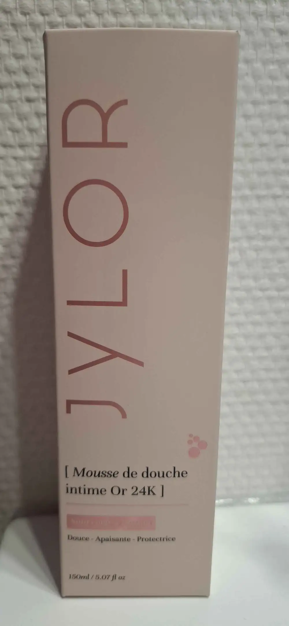 JYLOR - Mousse de douche intime or 24k