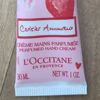 L'OCCITANE EN PROVENCE - Cerisier amoureux - Crème mains parfumée