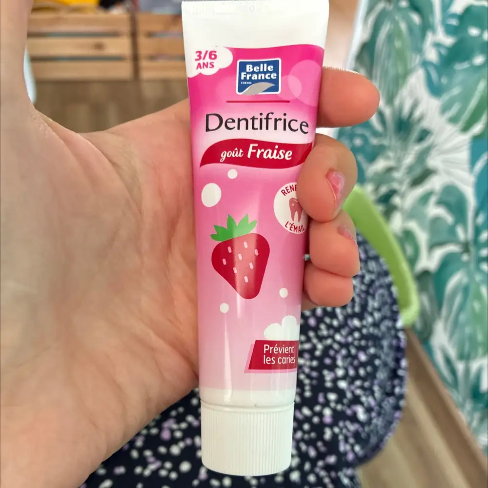 BELLE FRANCE - Fraise - Dentifrice enfant 