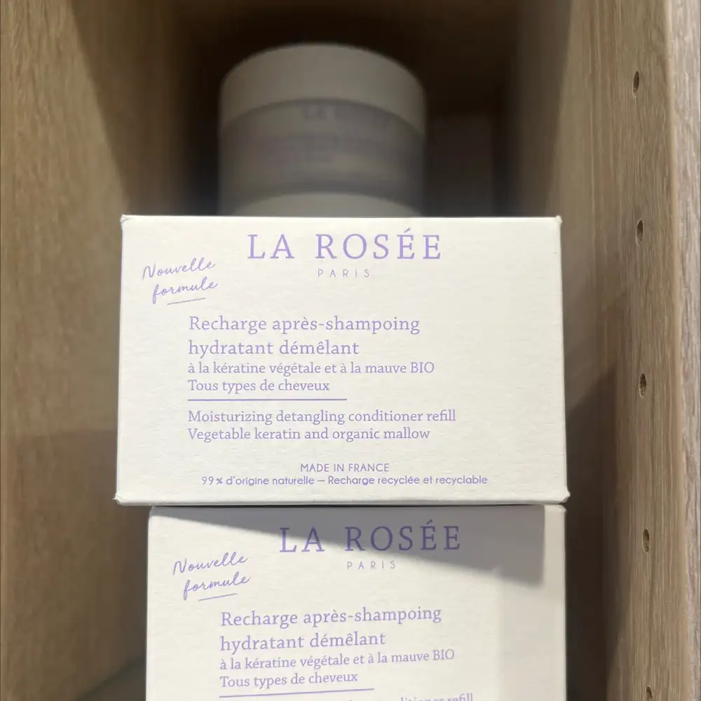LA ROSÉE - Recharge après-shampooing hydratant démêlant