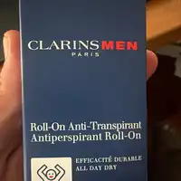 CLARINS - Men - Roll-on anti-transpirant