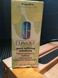 CLINIQUE - Pore refining solutions - Fond de teint perfection instantanée