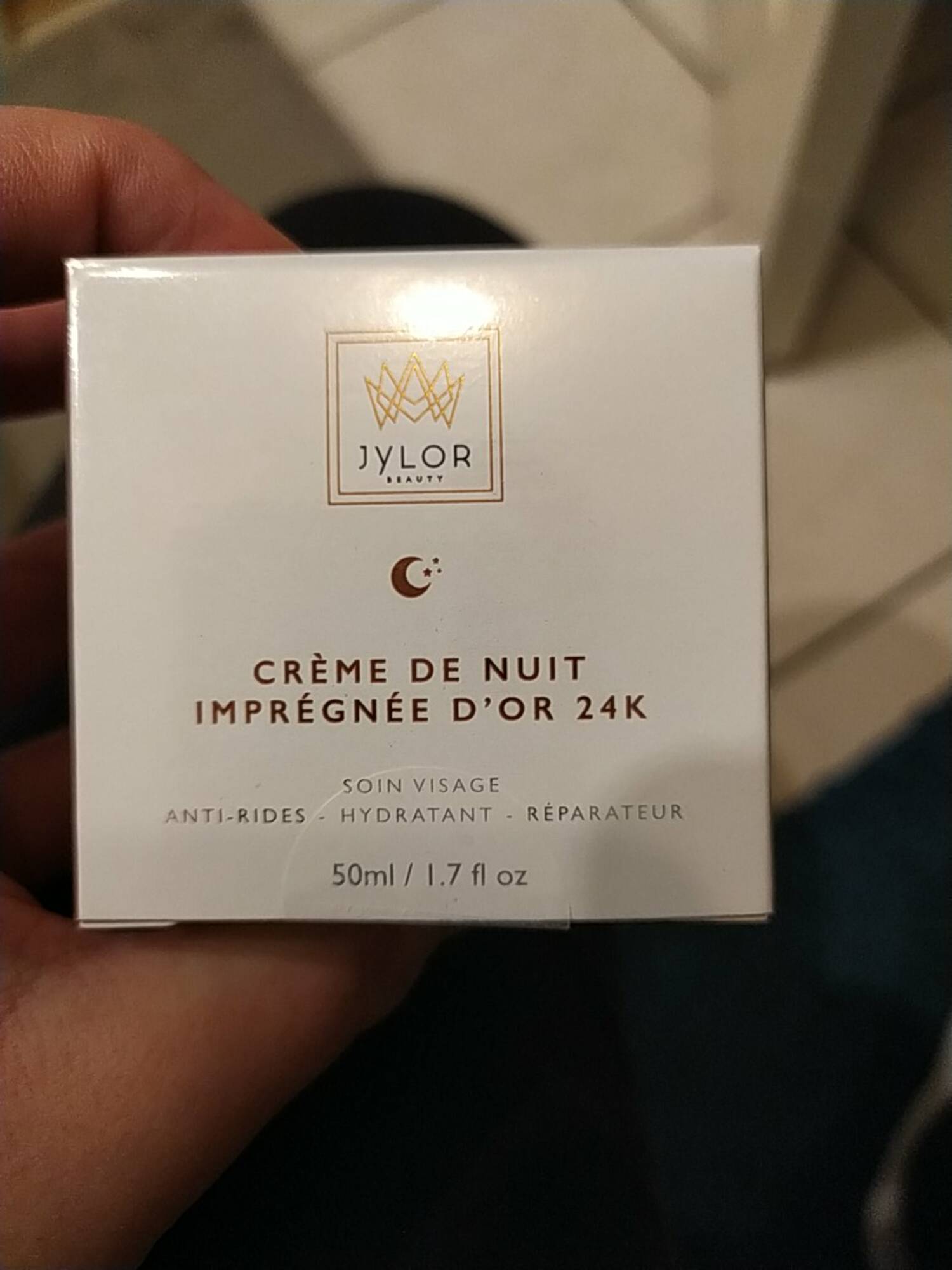 JYLOR - Crème de nuit en or 24K