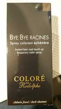 COLORÉ PAR RODOLPHE - Bye bye racines - Spray colorant éphémère châtain foncé