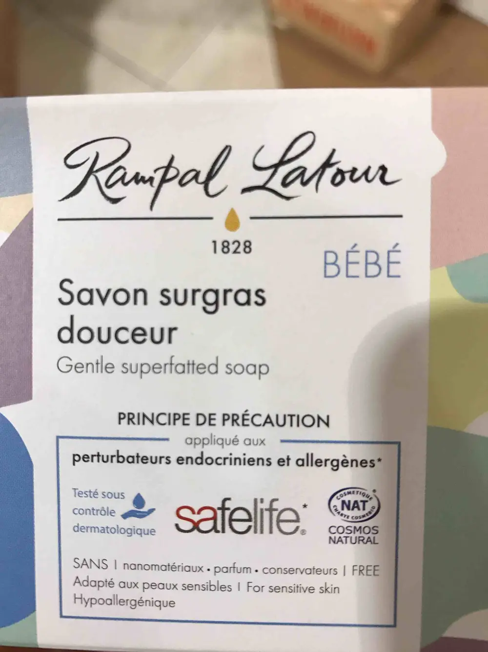 RAMPAL LATOUR - Bébé - Savon surgras douceur