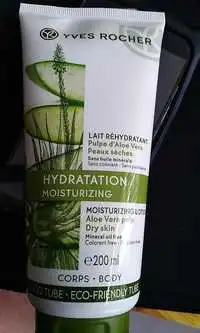 YVES ROCHER - Pulpe d'aloe vera - Lait réhydratant peaux sèches