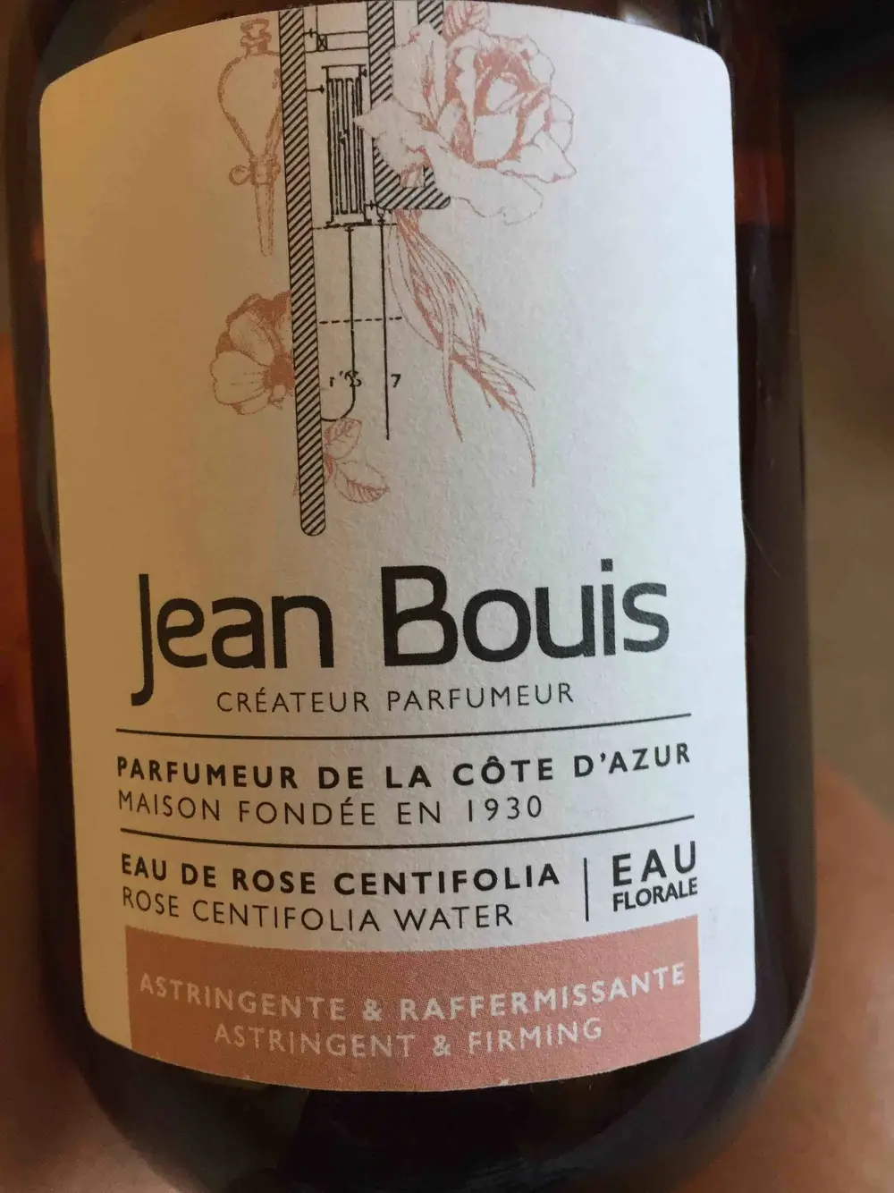 JEAN BOUIS - Eau de rose centifolia - Eau florale