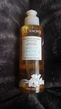 LA CANOPÉE - Abricot camomille amande - Huile douce aux fleurs démaquillante