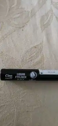 CIEN NATURE - Liquid eyeliner black