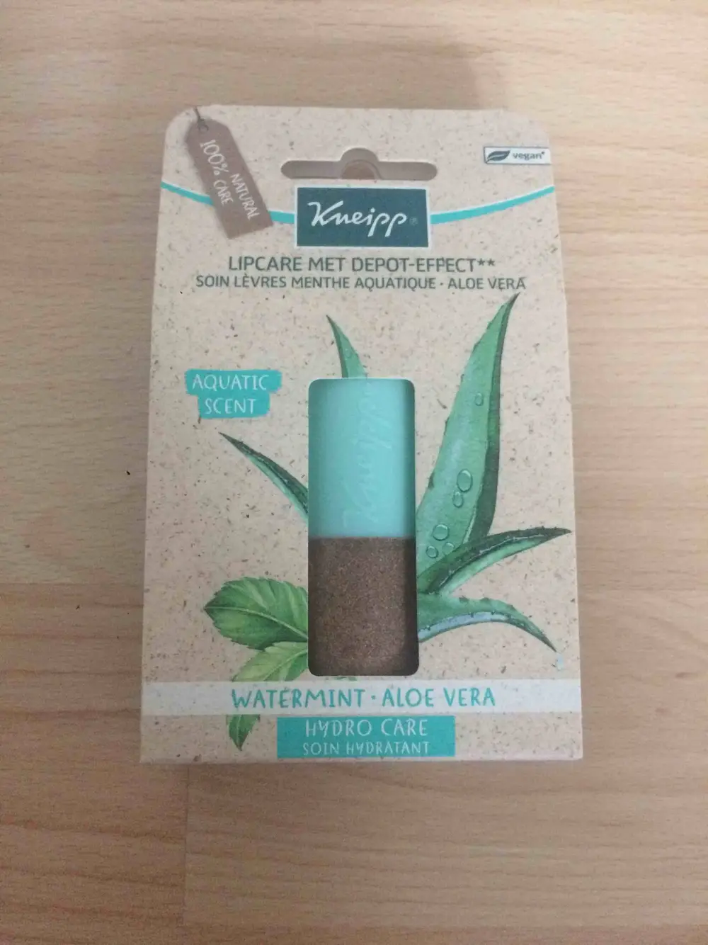 KNEIPP - Soin lèvres menthe aquatique aloè vera 