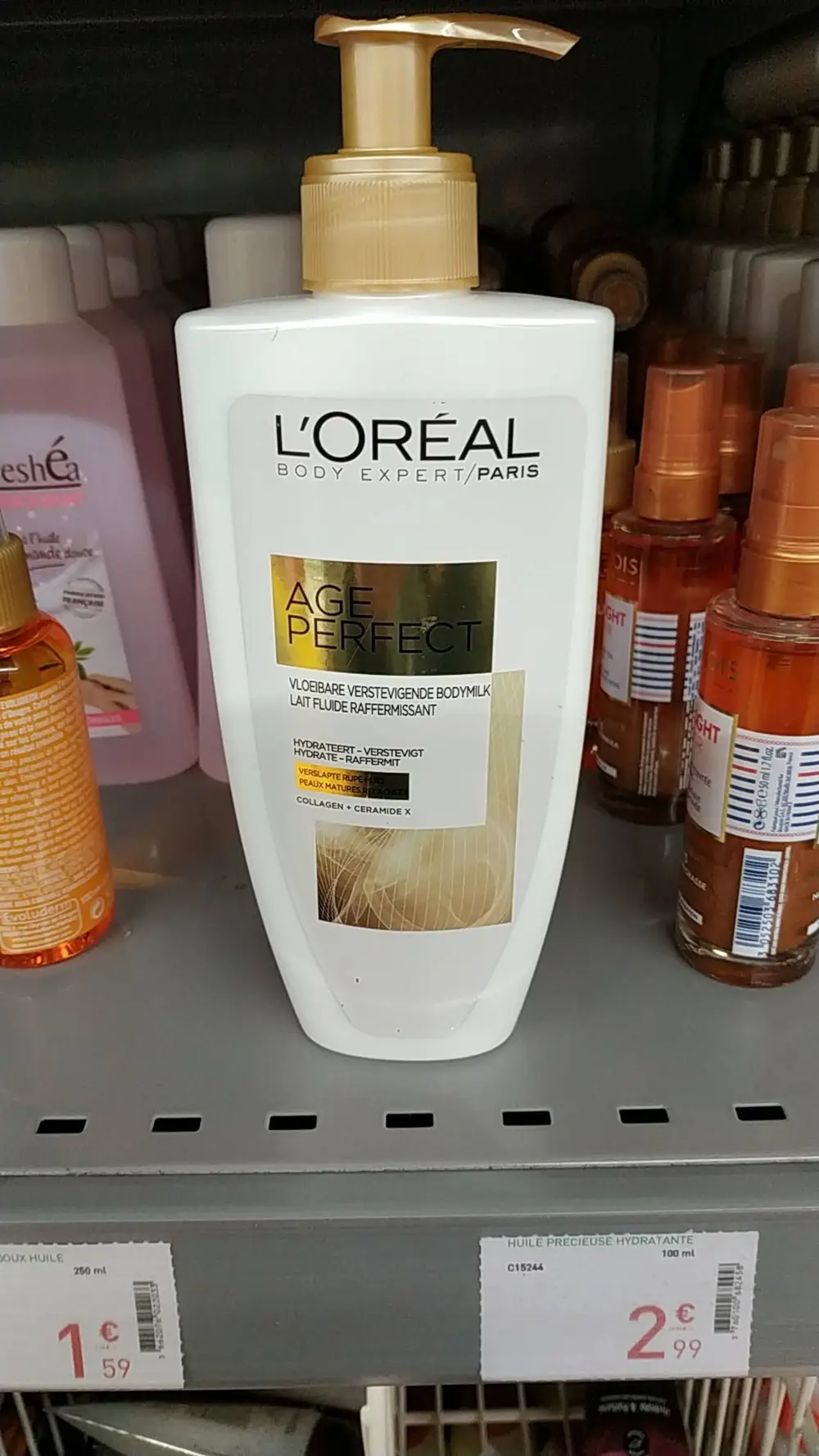 L'ORÉAL PARIS - Body expert Age perfect - Lait fluide raffermissant