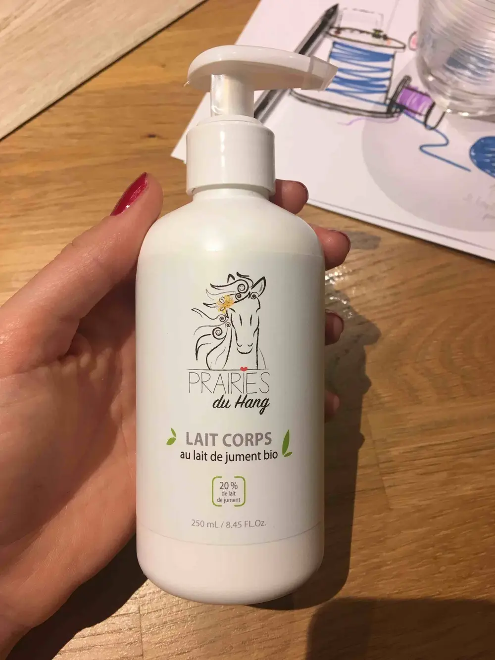 PRAIRIES DU HANG - Lait corps au lait de jument bio