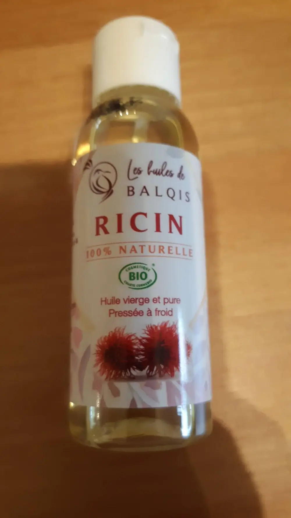 LES HUILES DE BALQIS - Ricin - Huile vierge et pure