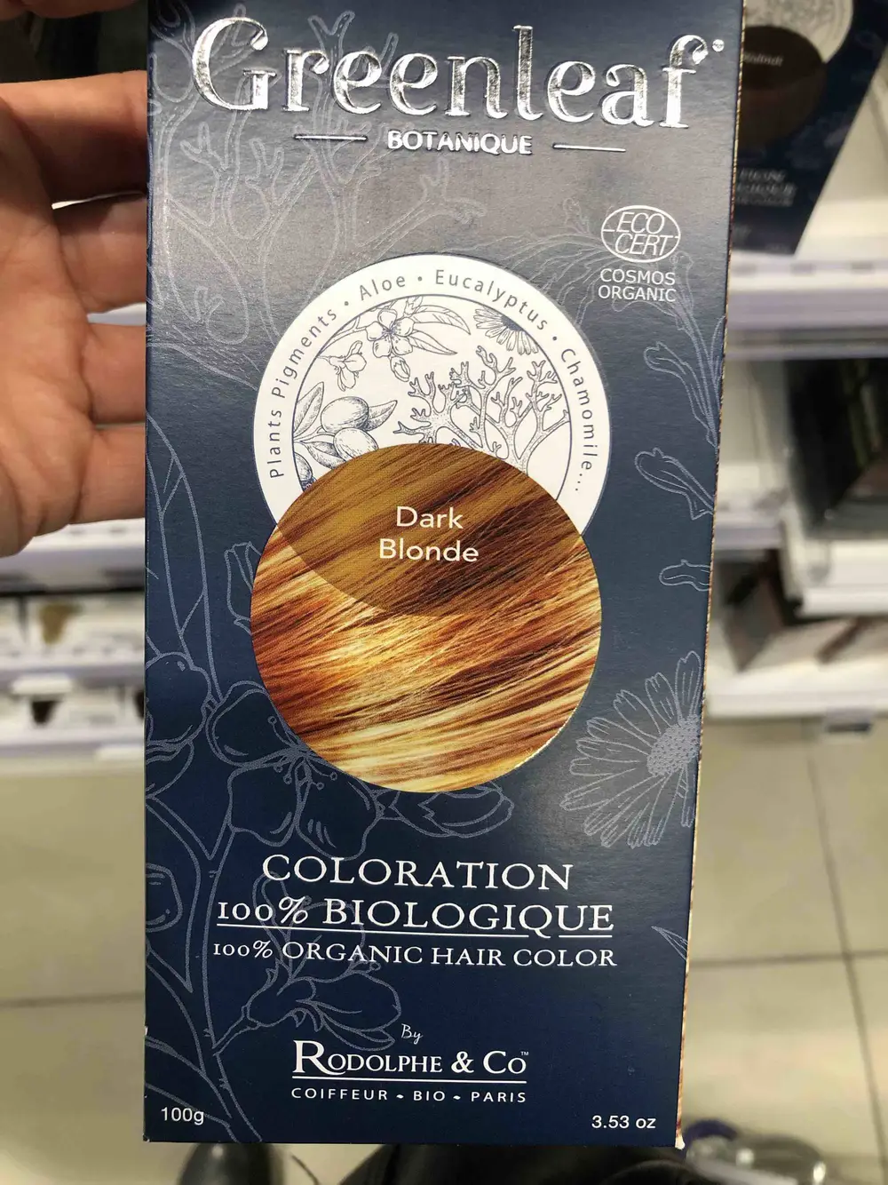 GREENLEAF - Coloration 100% biologique - Dark blonde