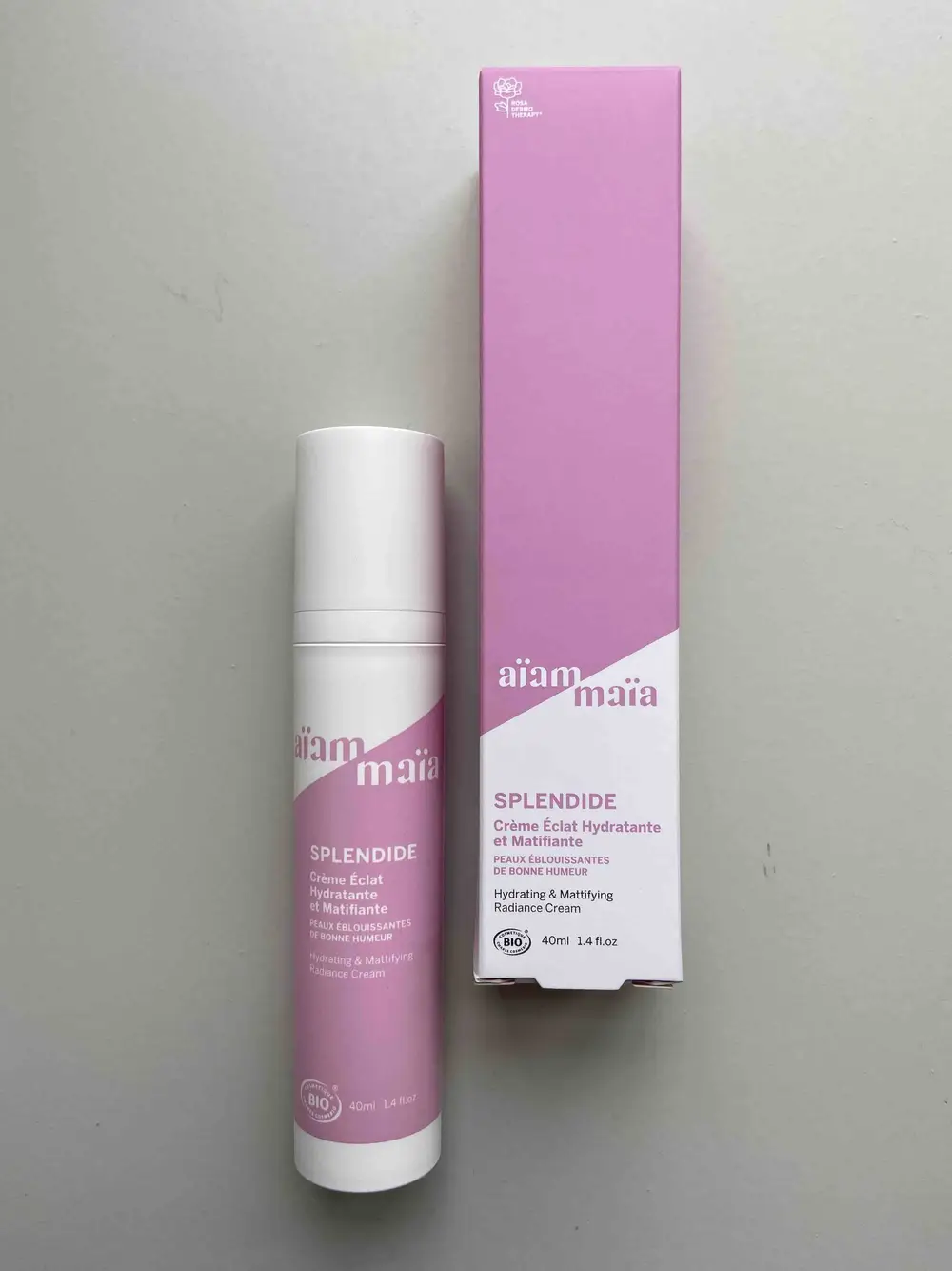 AÏAM MAÏA - Splendide - Crème éclat hydratante et matifiante bio