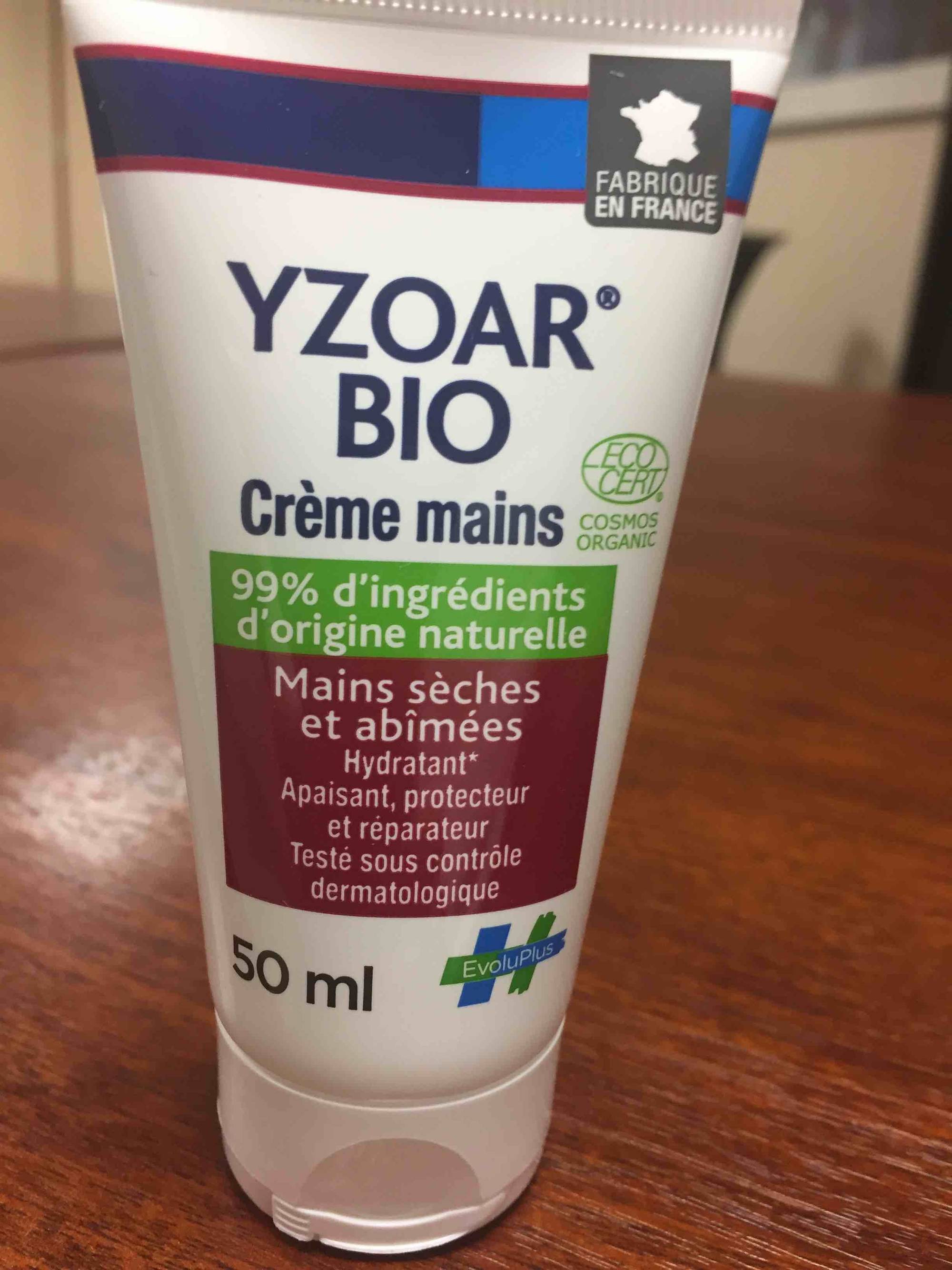 YZOAR - Bio - Crème mains sèches et abîmées