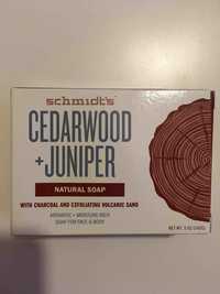 SCHMIDT'S - Cerarwood + Juniper - Natural soap
