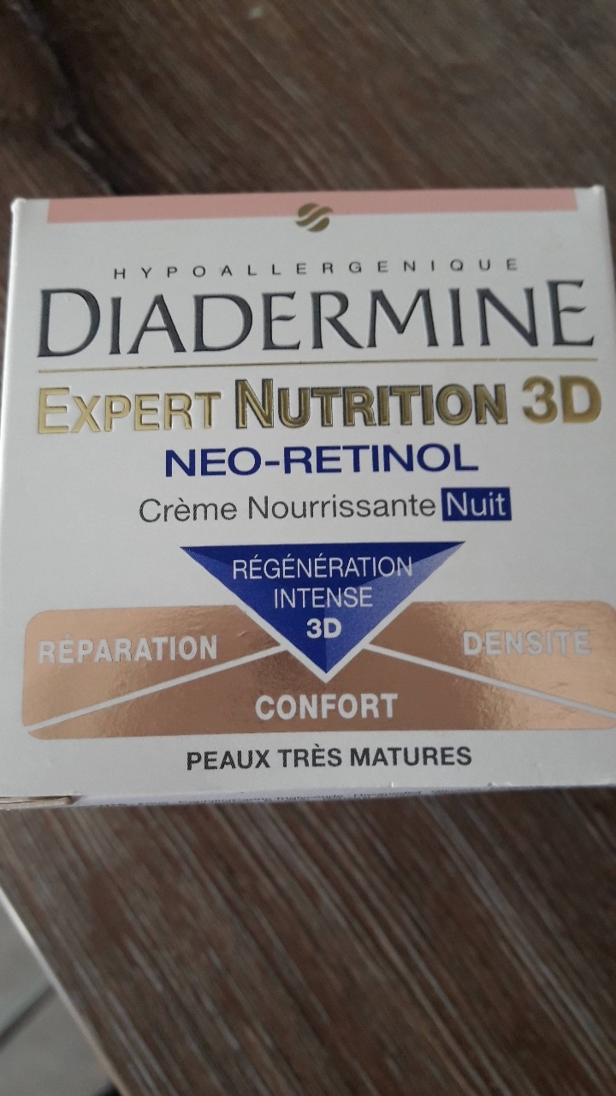 DIADERMINE - Expert nutrition 3D - Crème nourrissante Nuit