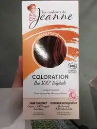LES COULEURS DE JEANNE - Coloration châtain foncé