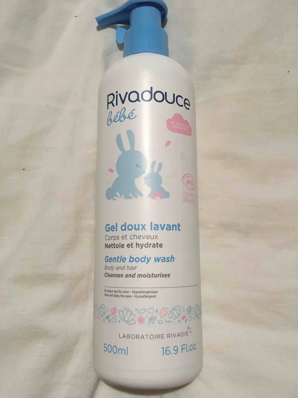 RIVADOUCE - Bébé Gel doux lavant - Nettoie et hydrate