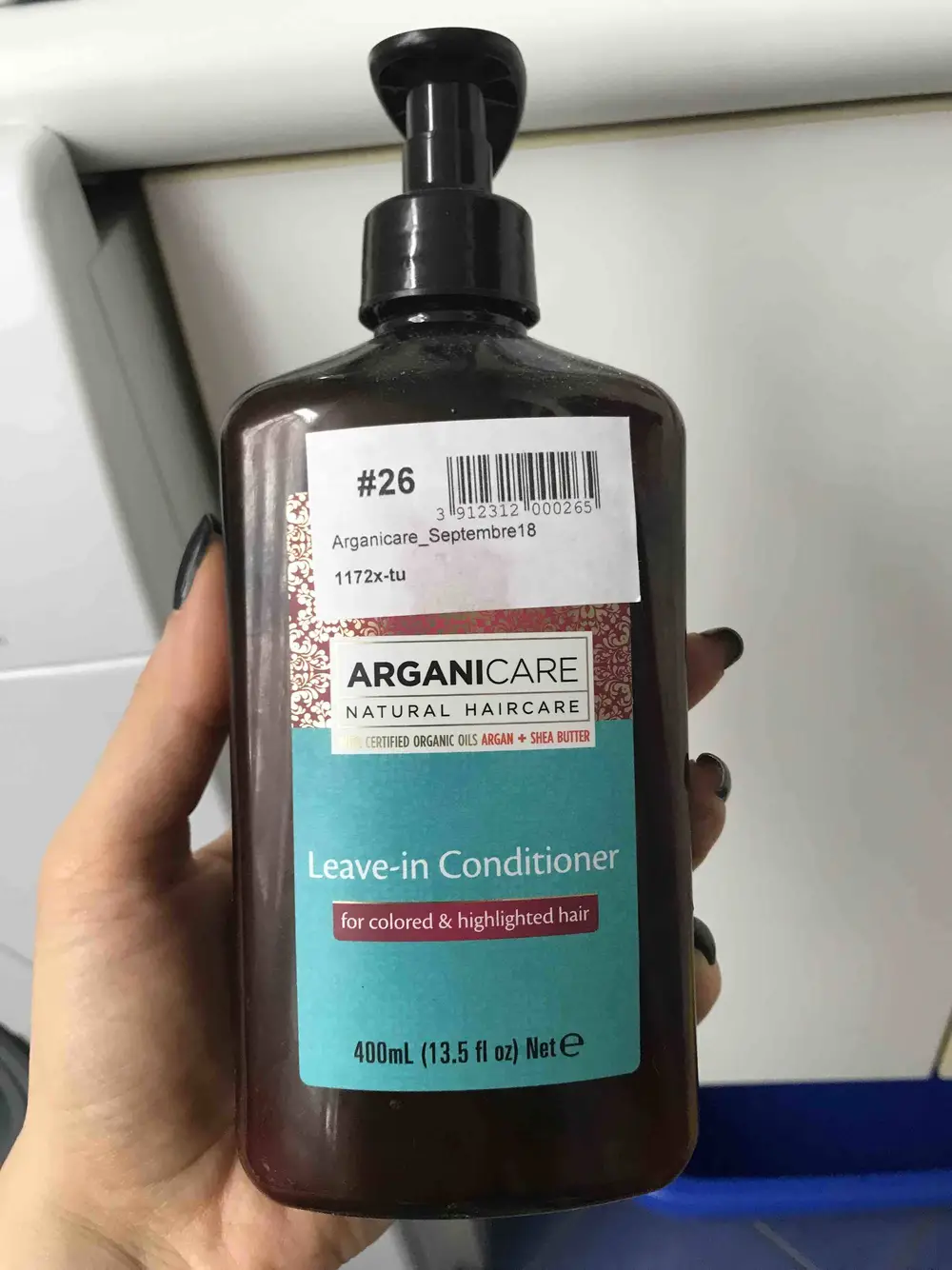 Composition ARGANICARE Leave-in conditioner - Que Choisir Ensemble
