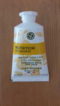 YVES ROCHER - Nutrition - Masque crème 2 en 1 cheveux secs