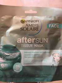 GARNIER - Ambre solaire - After sun tissue mask