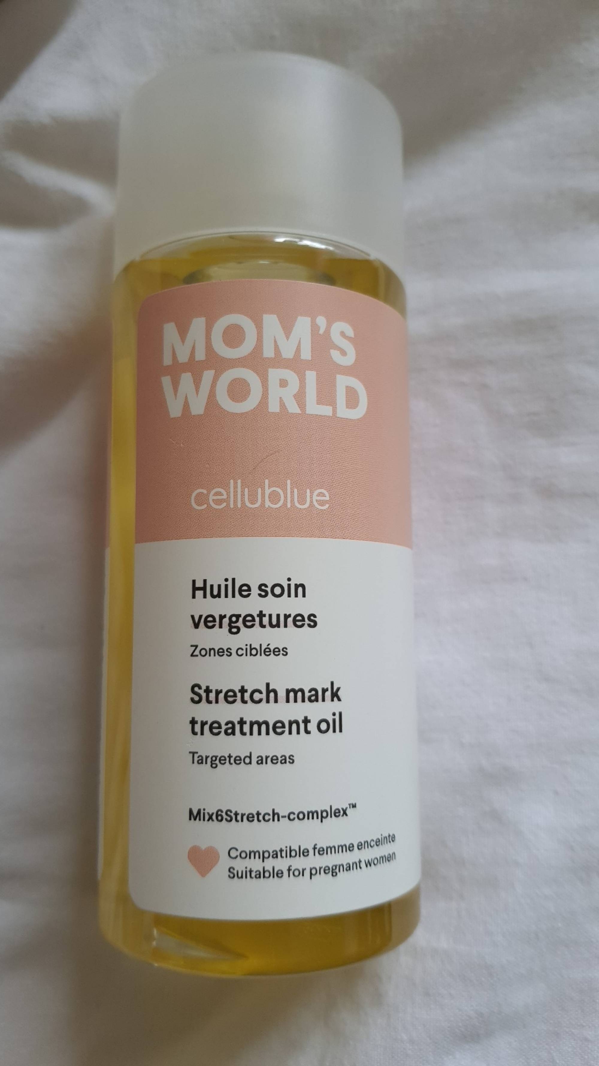 CELLUBLUE - Mom's World - Huile soin vergetures
