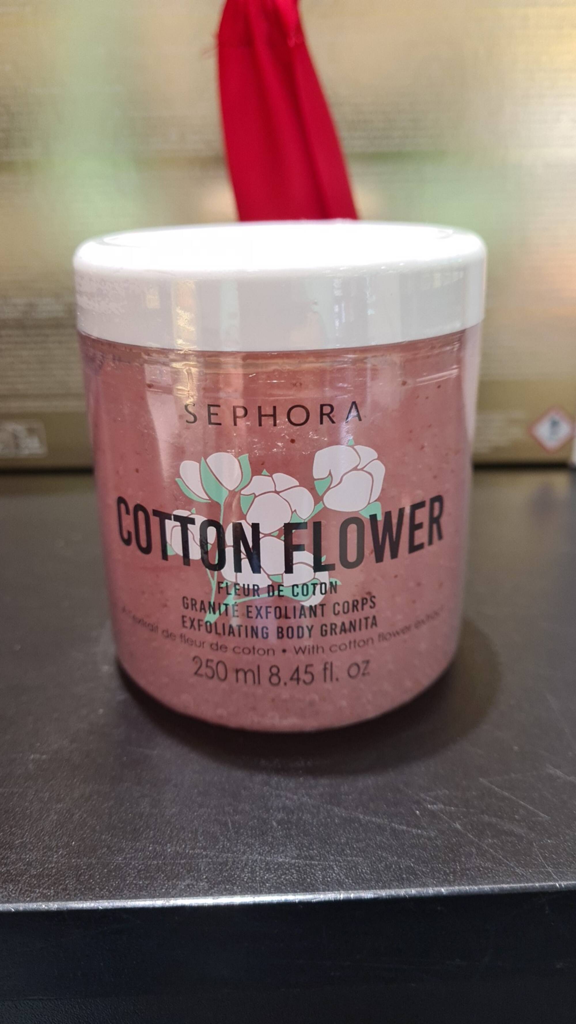 SEPHORA - Cotton flower - Granité exfoliant corps