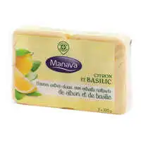 MARQUE REPÈRE - SAVON CITRON ET BASILIC X2