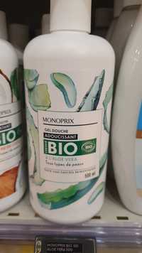 MONOPRIX - Gel douche adoucissant bio à l'aloe vera