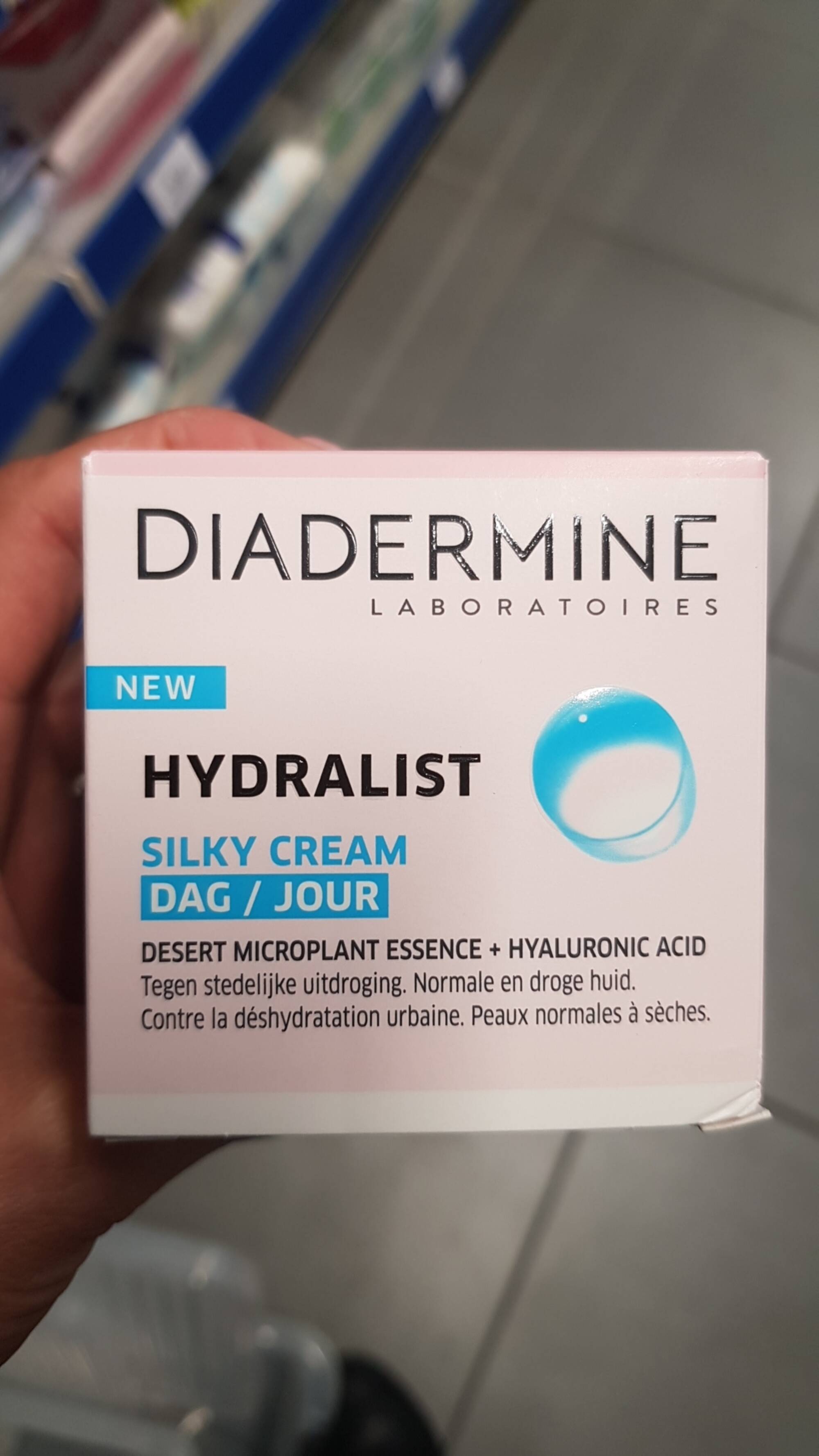 DIADERMINE - Hydralist - Silky cream jour