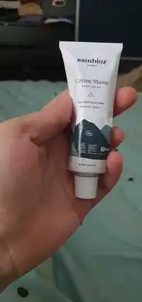 SAINBIOZ - Eau des glaciers - Crème mains