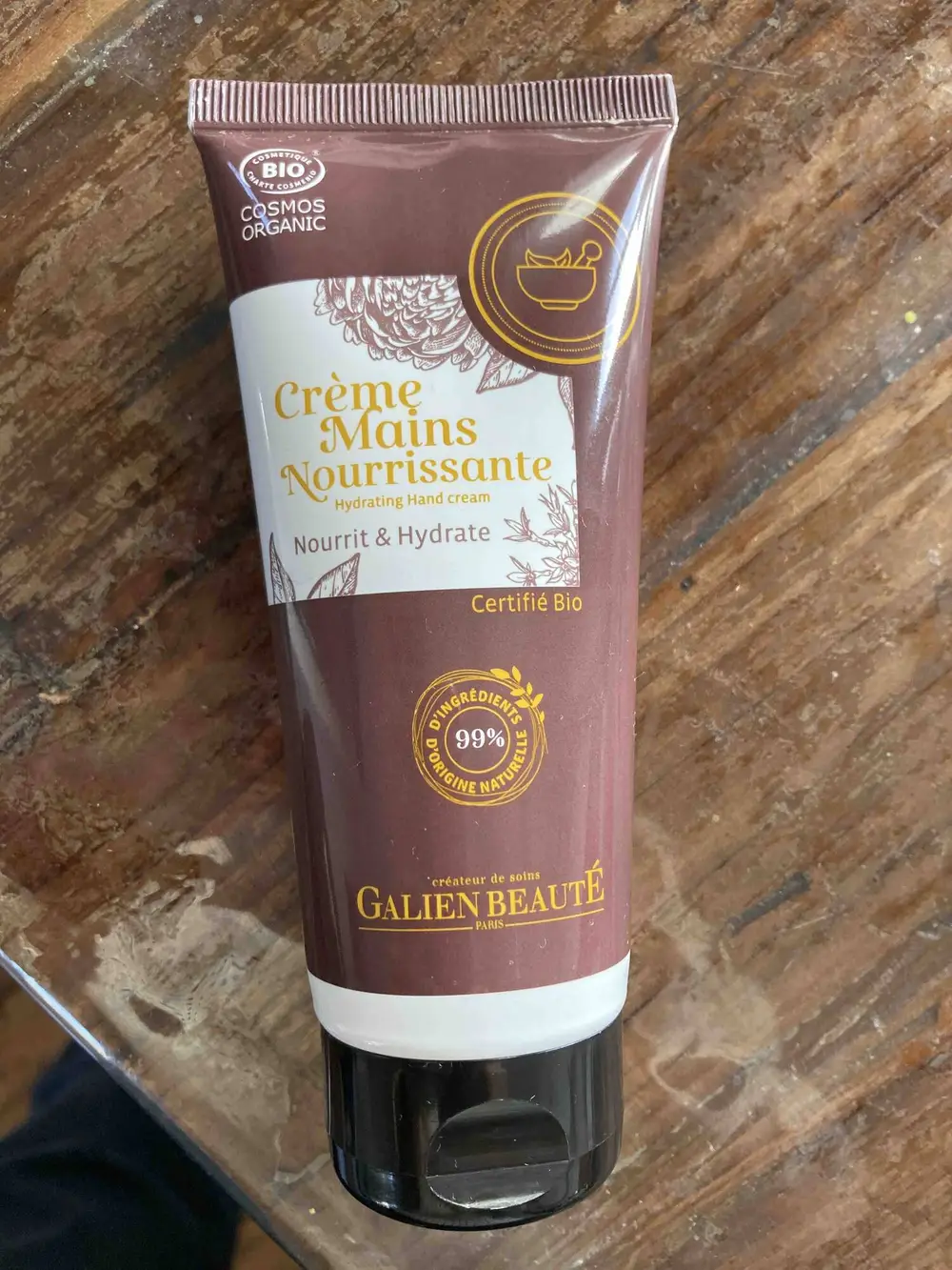 GALIEN BEAUTÉ - Crème mains nourrissante certifié bio