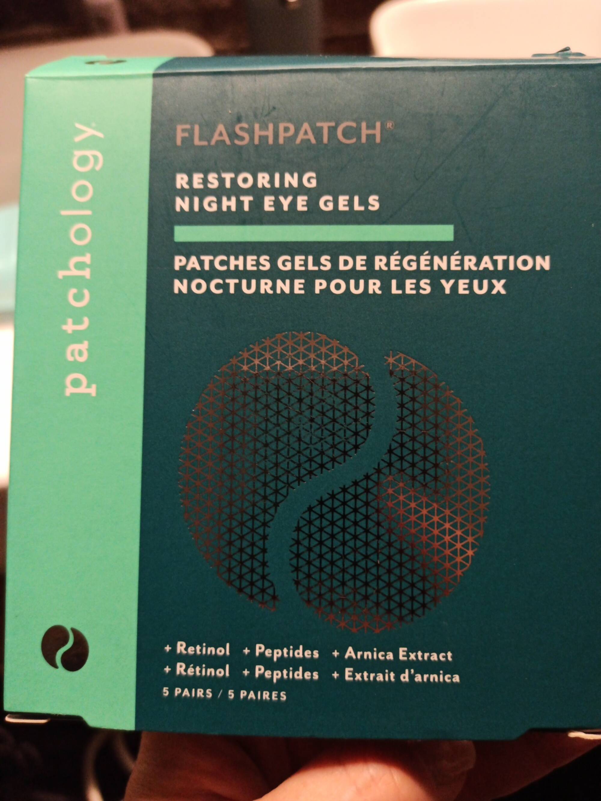 PATCHOLOGY - Flash patch - Patches gels de régénération
