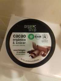 ORGANIC SHOP - Cacao biologico & zucchero - Exfoliante corporal