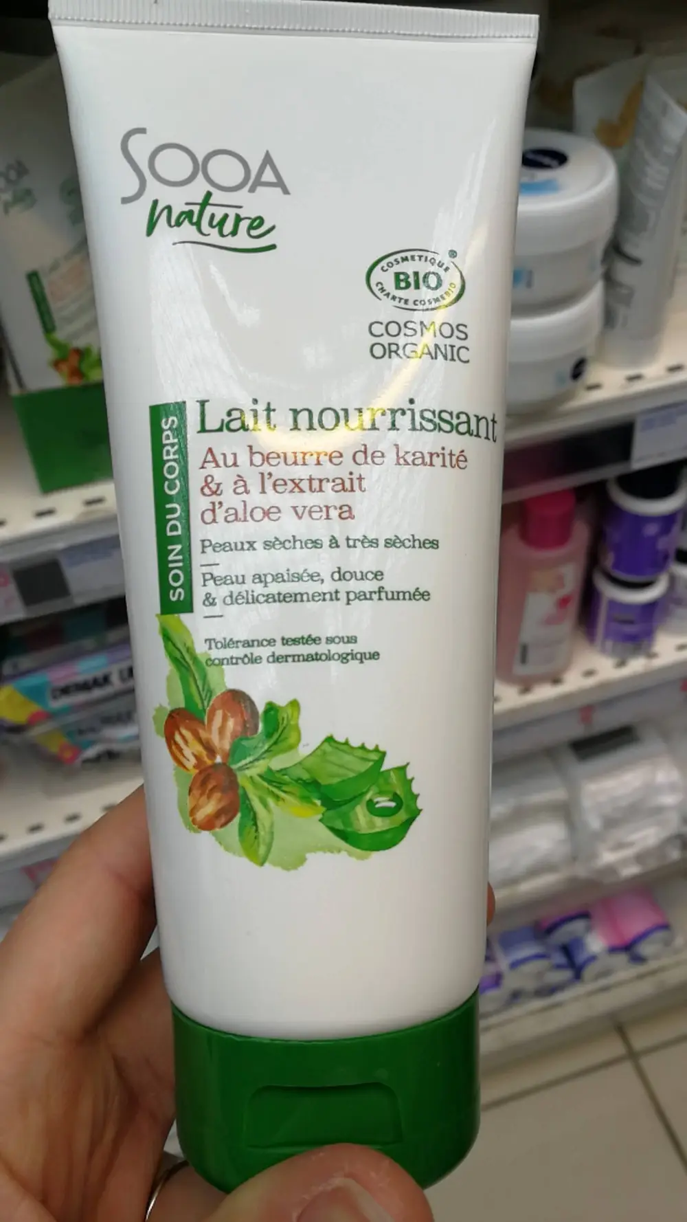 SOOA - Soin du corps - Lait nourrissant bio