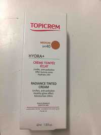TOPICREM - Hydra+ - Crème teintée éclat medium SPF 40