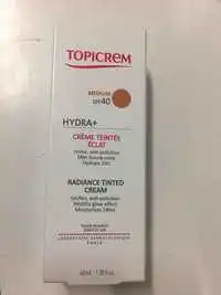 TOPICREM - Hydra+ - Crème teintée éclat medium SPF 40