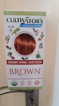 CULTIVATOR'S - Brown - Organic herbal hair color