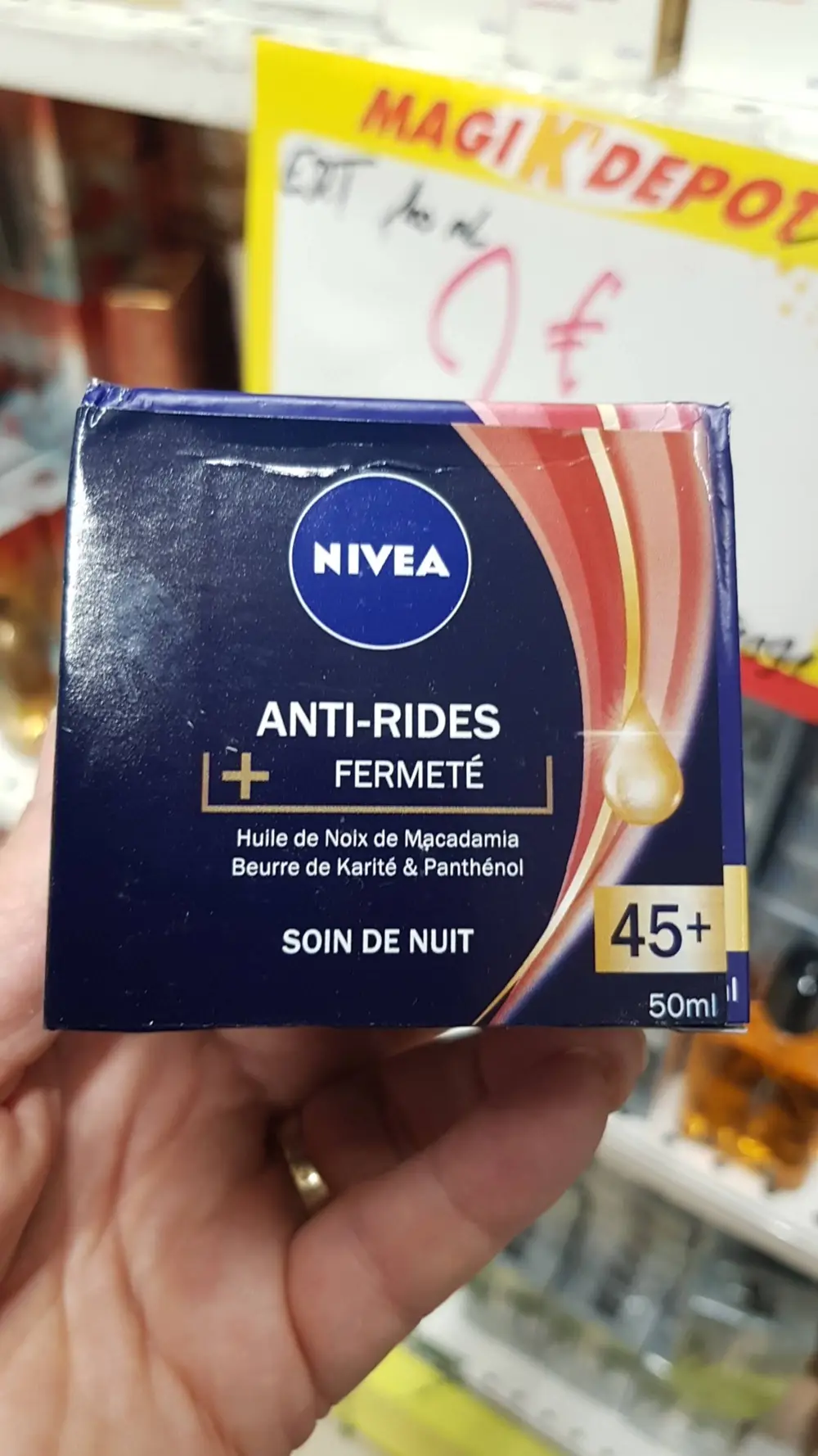 NIVEA - Anti-rides + fermeté - Soin de nuit