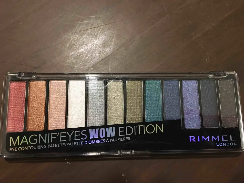 RIMMEL - Magnif'eyes wow edition - Palette d'ombres à paupières