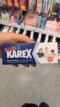 KINDER KAREX - Karies-schutz - Kinder-zahnpasta für jedes alter