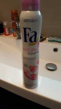 FA - Natural & Pure - Desodorante anti-manchas blancas48h