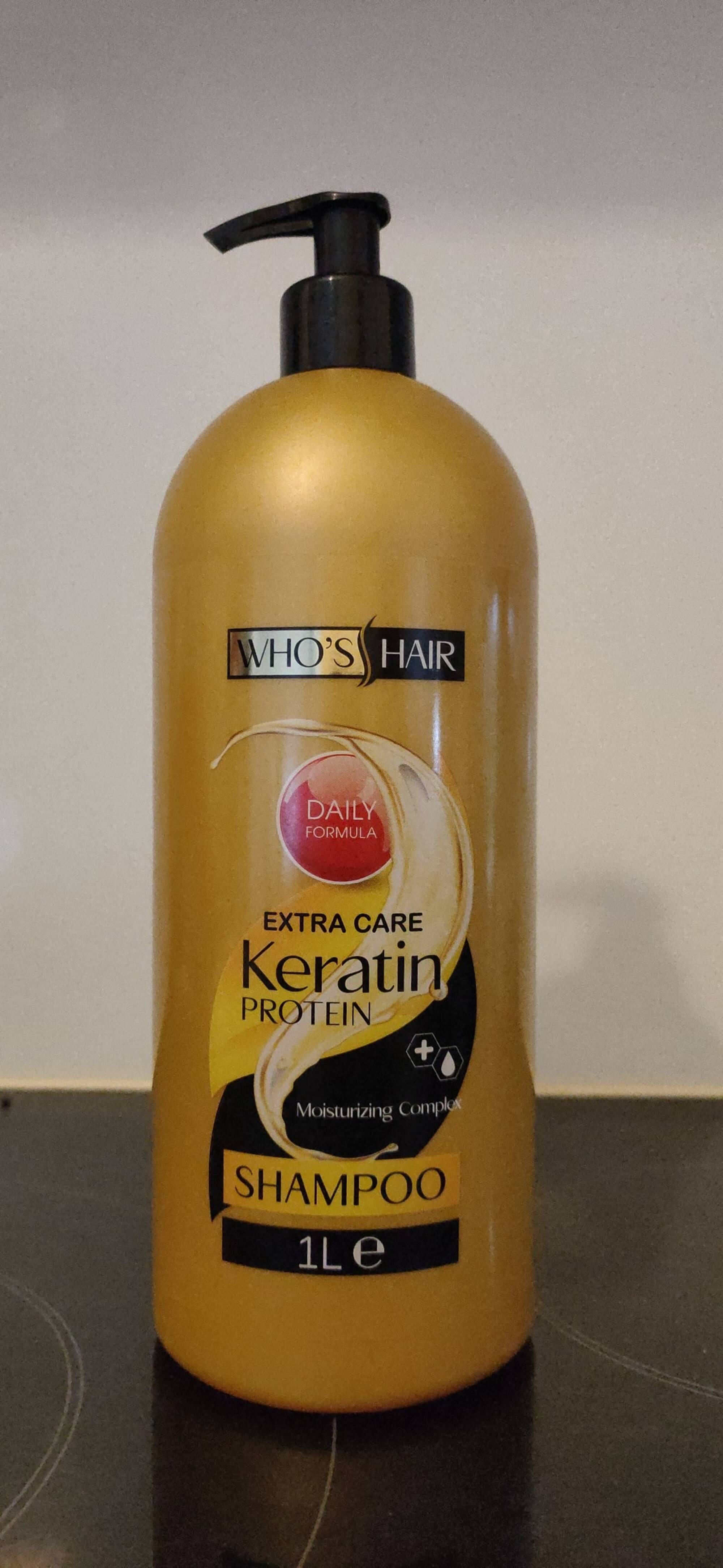 MAXBRANDS - Who's hair - Extra care keratin protein - Shampoo
