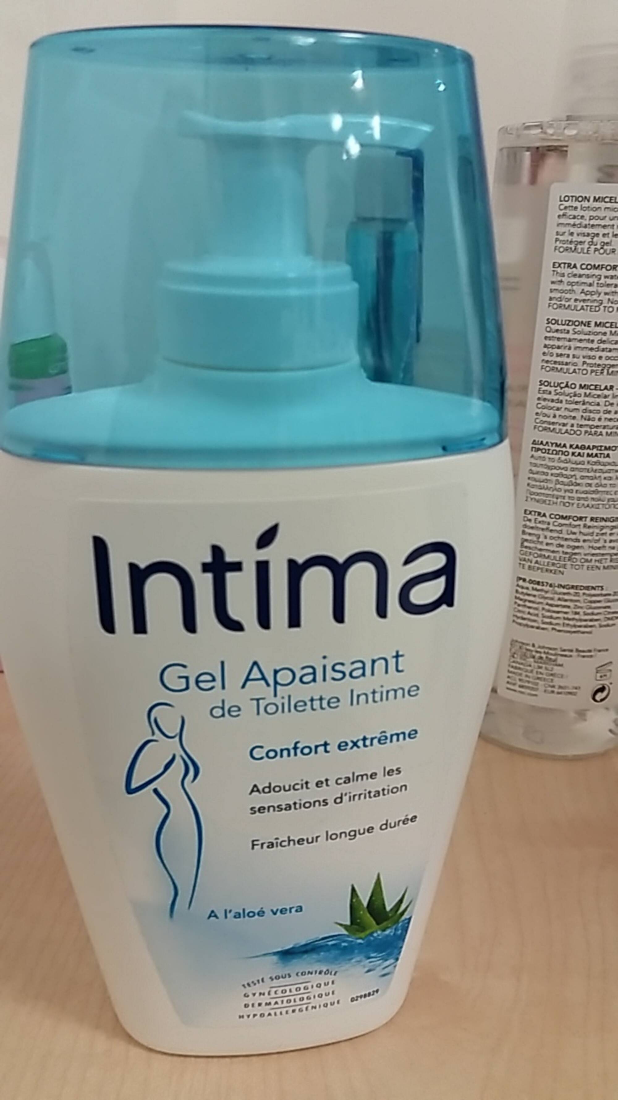 Gel Muco-Protecteur de Toilette Intime haute tolérance - Intima - 200 ml