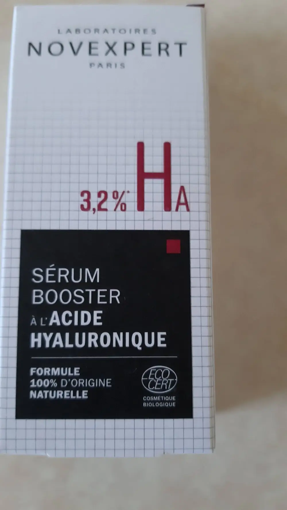 NOVEXPERT - Sérum Booster à l'acide hyaluronique